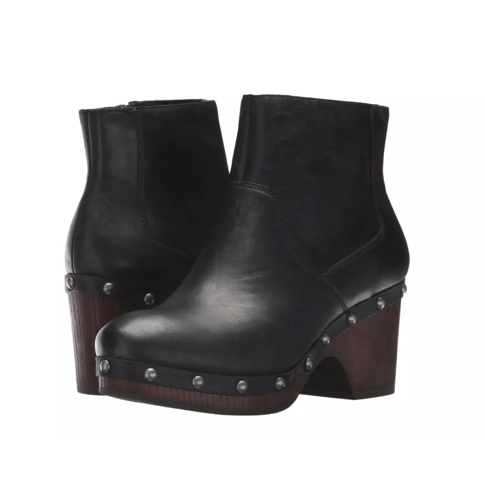 New Lucky Brand Women's Yasamin Studded Leather Booties sz 11